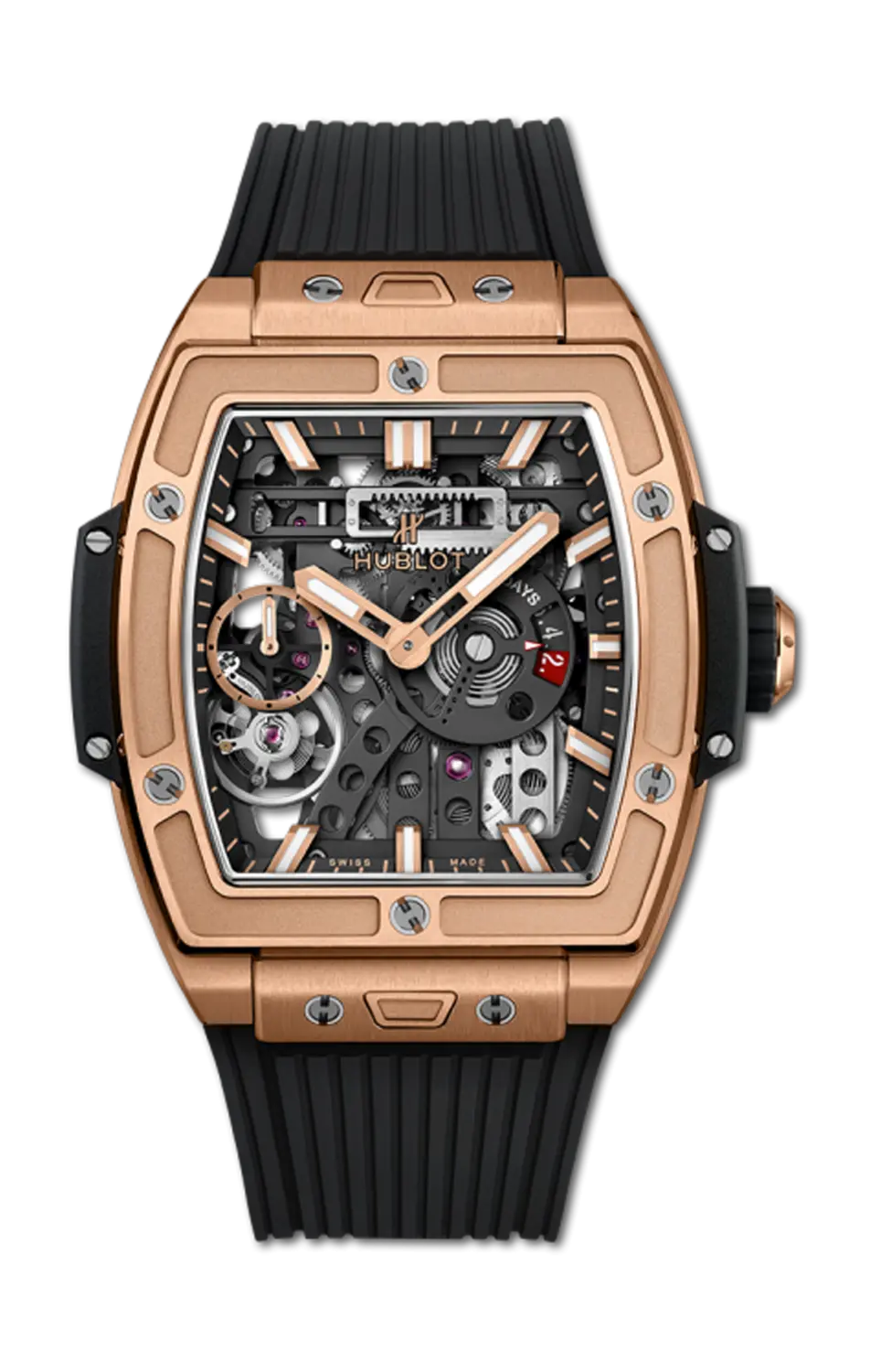 

Часы spirit of big bang meca 10 king gold 45 мм Hublot