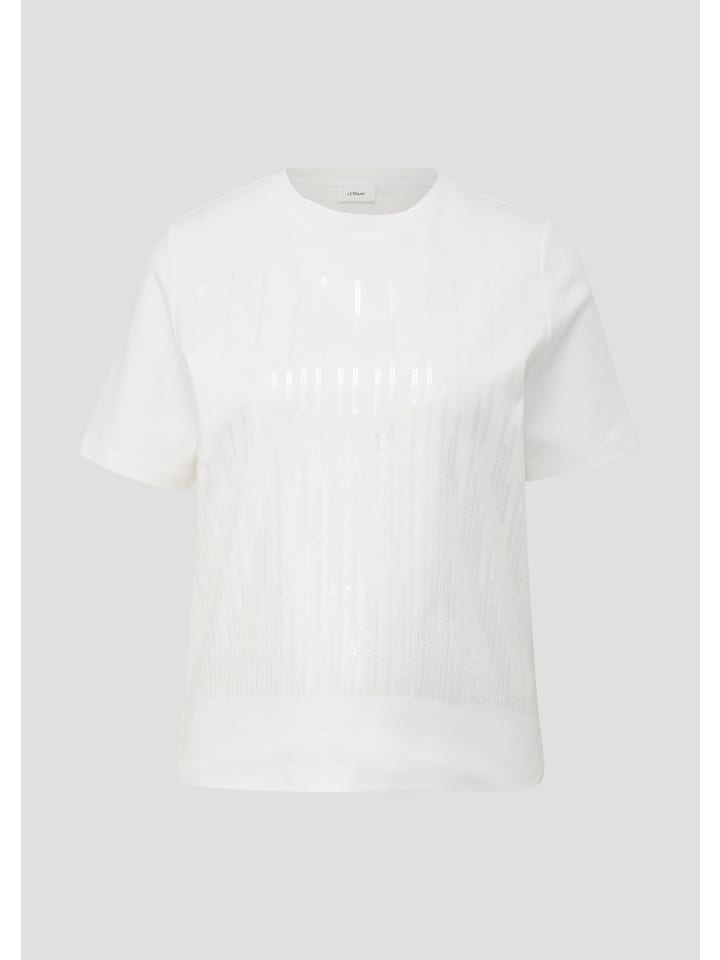 

s.Oliver Футболка цвета 02D1_ecru, Бежевый, s.Oliver Футболка цвета 02D1_ecru