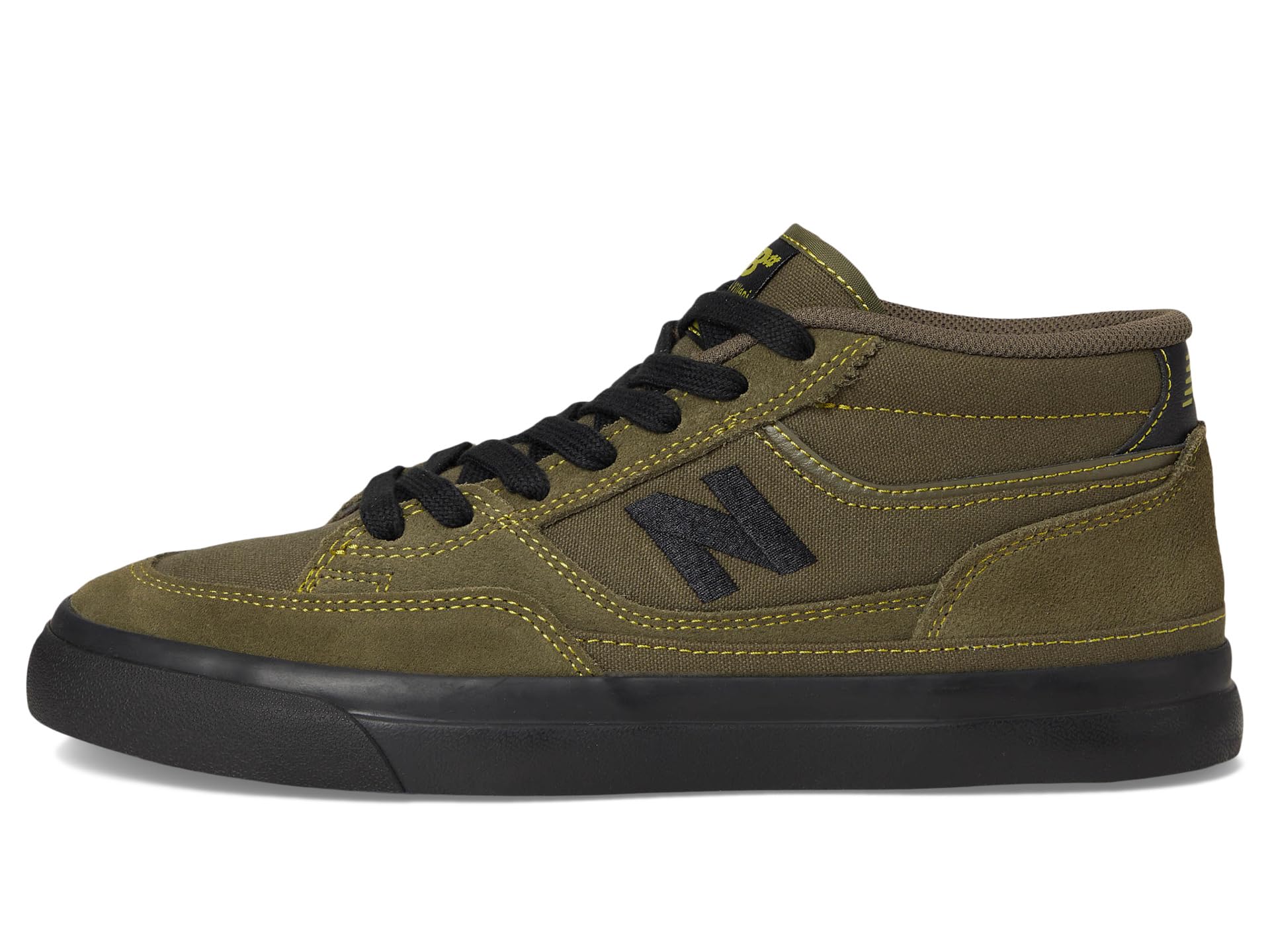 Кроссовки New Balance Numeric 417 - Franky Villani, Olive/Black — фото 4