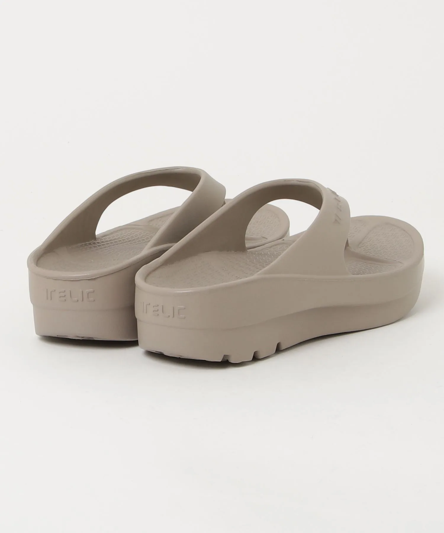 Мужские сандалии легкие с амортизацией Teric W-Flipflop ALPEN коричневые — фото 2