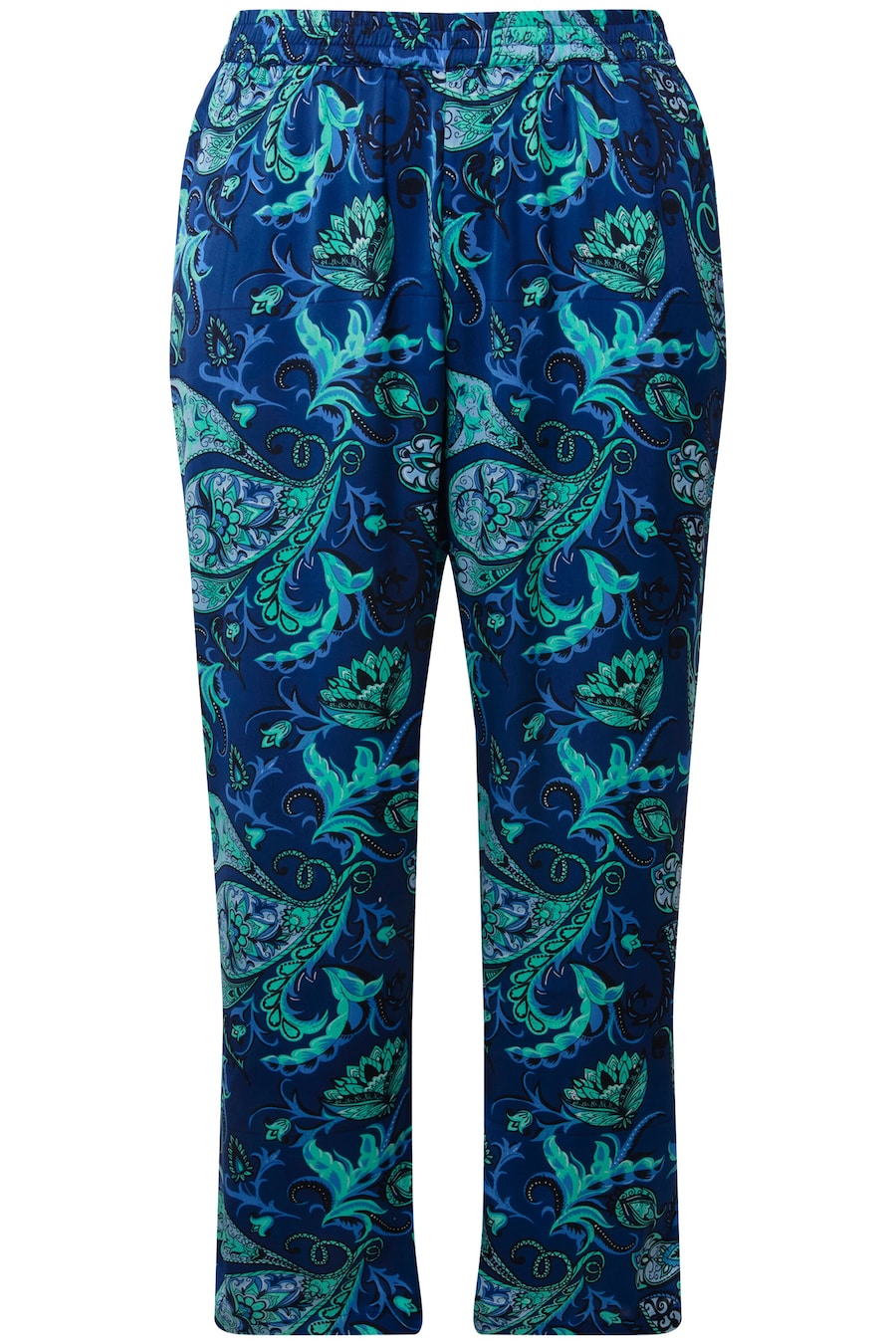 

Брюки свободного кроя Angel of Style, бирюзовый/темно-синий