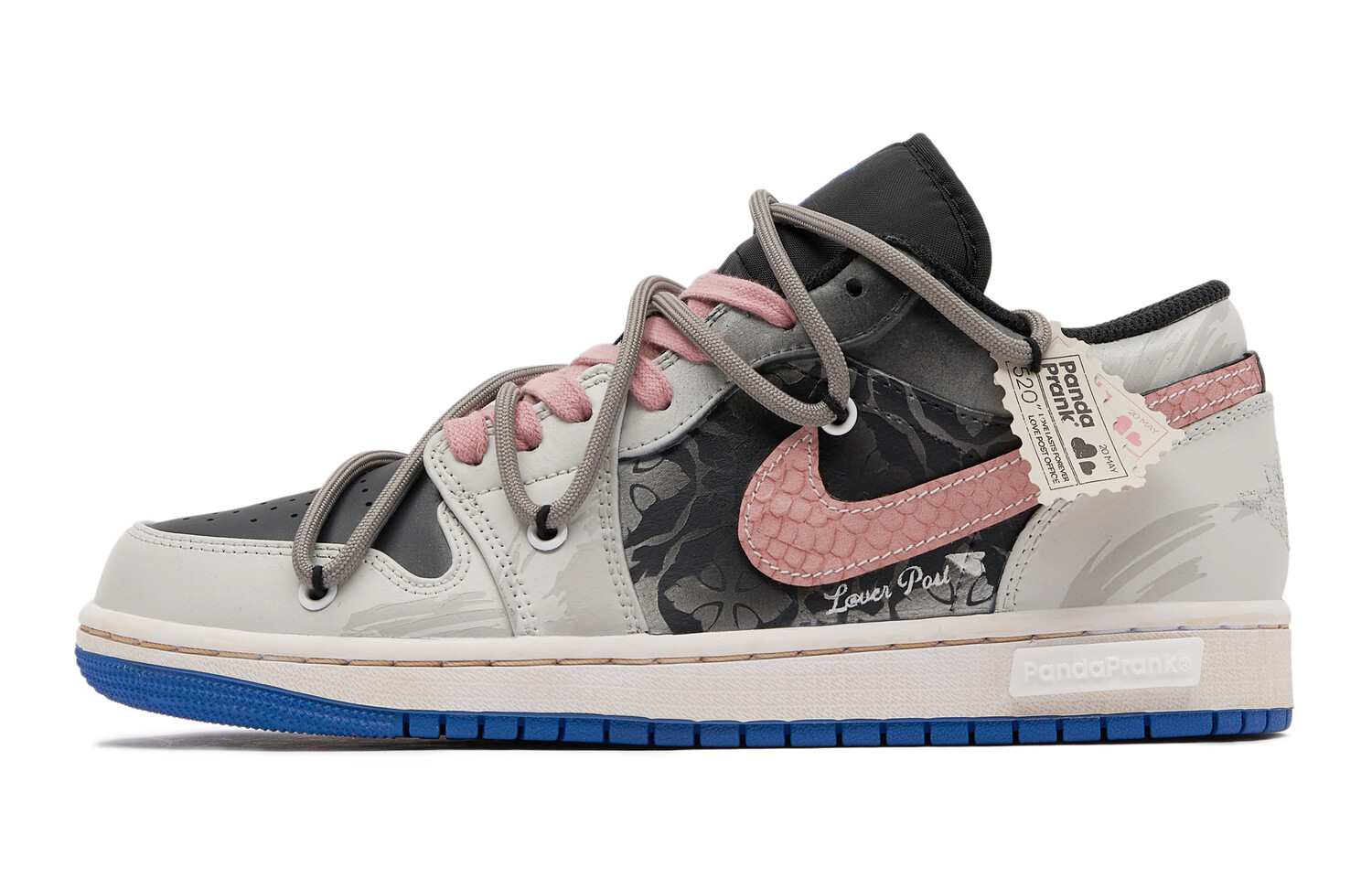 

Баскетбольные кроссовки Air 1 Vintage женские низкие синий/черный Jordan