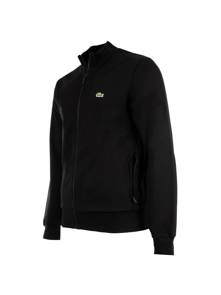 Толстовка Lacoste Sweatjacke, черный — фото 3