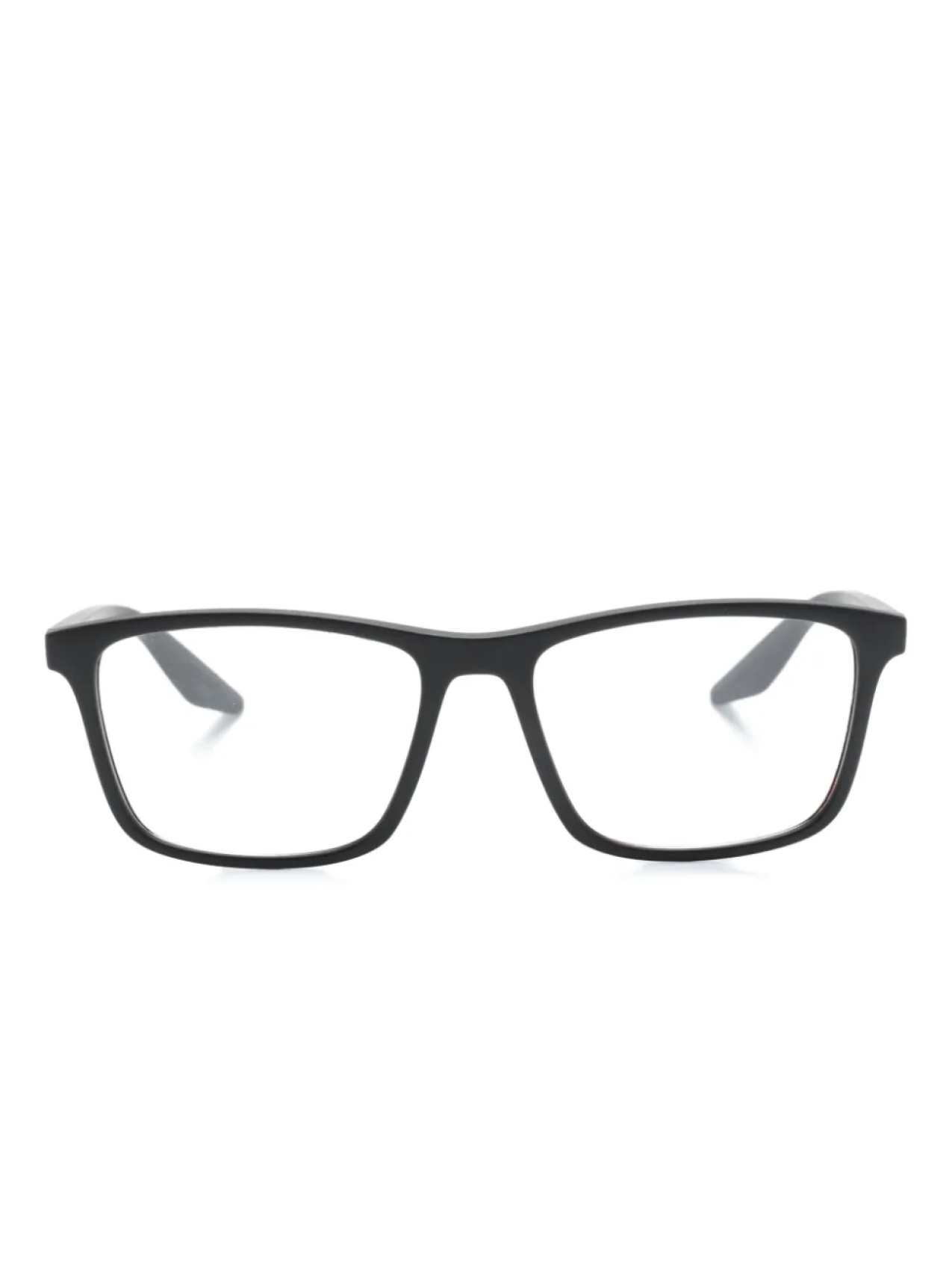 

Очки Linea Rossa в квадратной оправе Prada Eyewear, черный