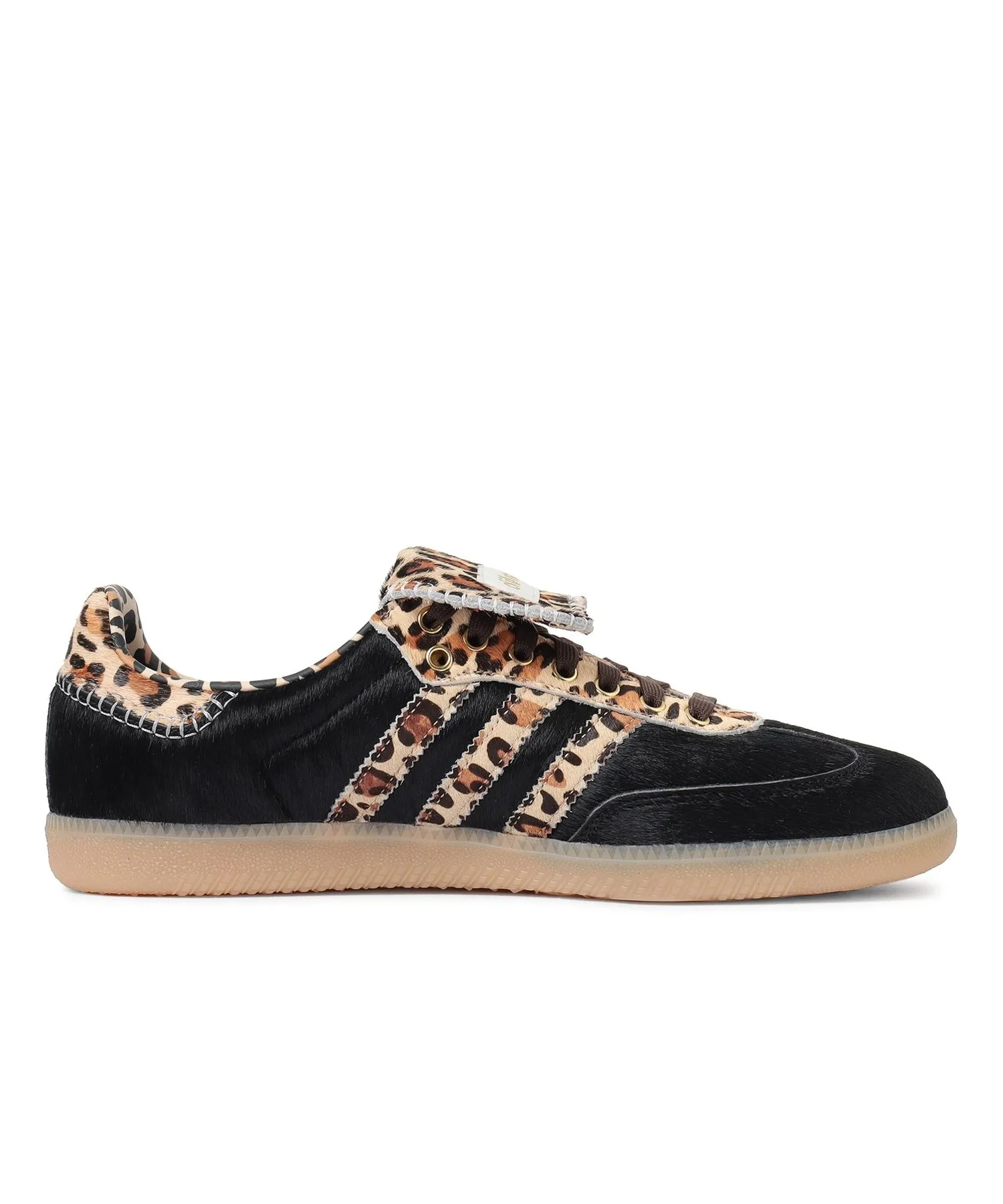 Унисекс кроссовки из синтетических материалов SAMBA LT KJ6590 adidas чёрные — фото 2