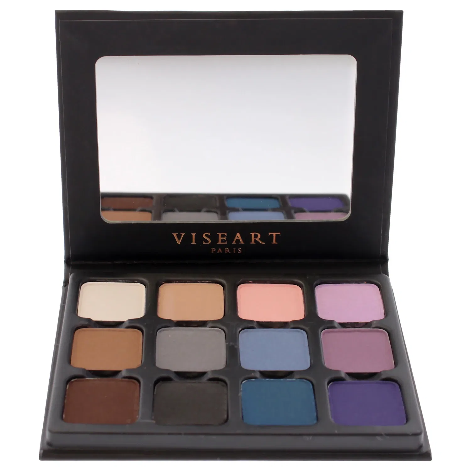 Палетка матовых теней для век Petites Mattes Eyeshadow Palette - Cool от Viseart Paris для женщин - 0,42 унции (0,42 унции), мультиколор — фото 2
