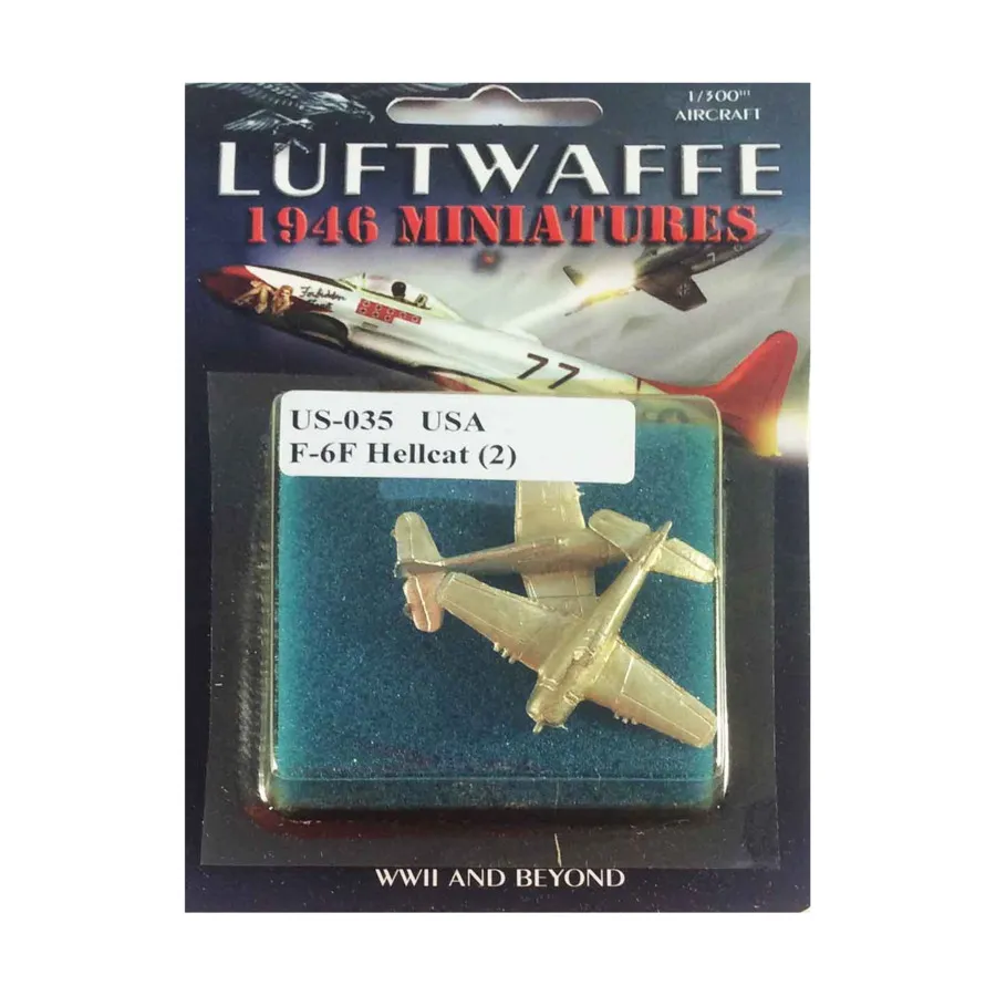 

Грумман F-6F Хеллкэт, Luftwaffe 1946 Miniatures - United States (1:300)