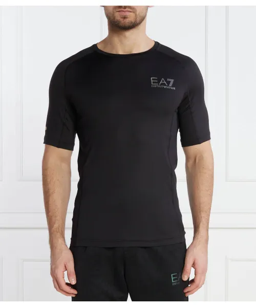 

Футболка Slim fit Ea7, черный