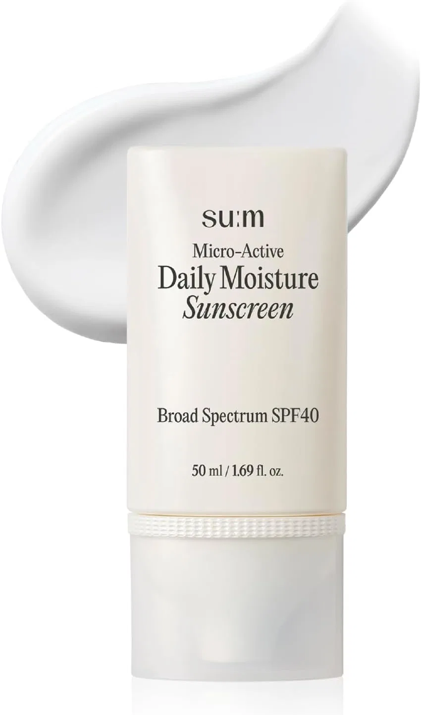 Солнцезащитный крем для лица SU:M Microactive Daily Moisture Sunscreen SPF 40, 40 мл