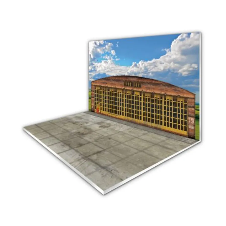 

Ангар - Германия, Вторая мировая война, QuickSandPlinth PVC Wall Landscape Displays (500 x 350mm)