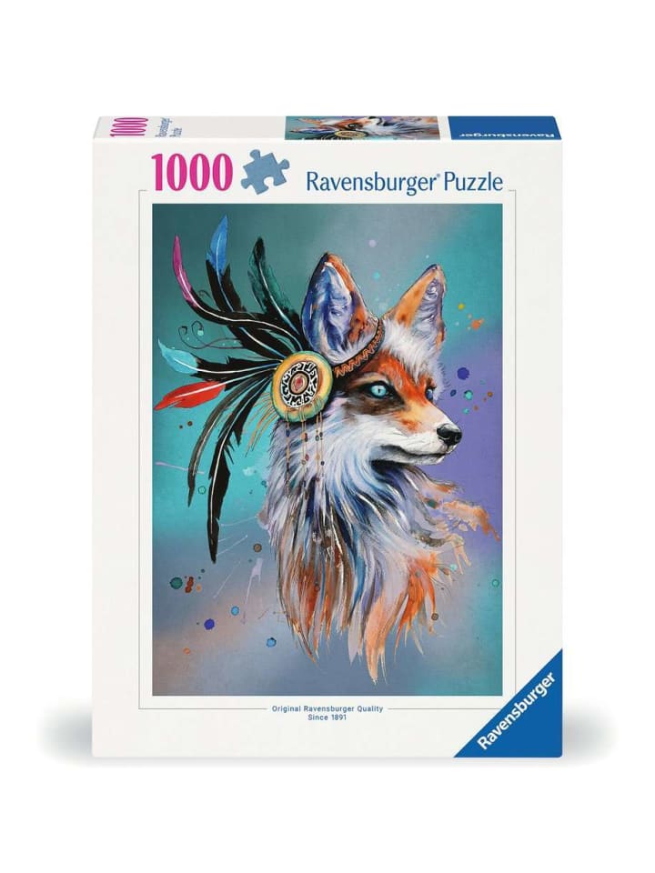 

Пазл Ravensburger «Бохо Лис» из 1000 деталей с красочным рисунком