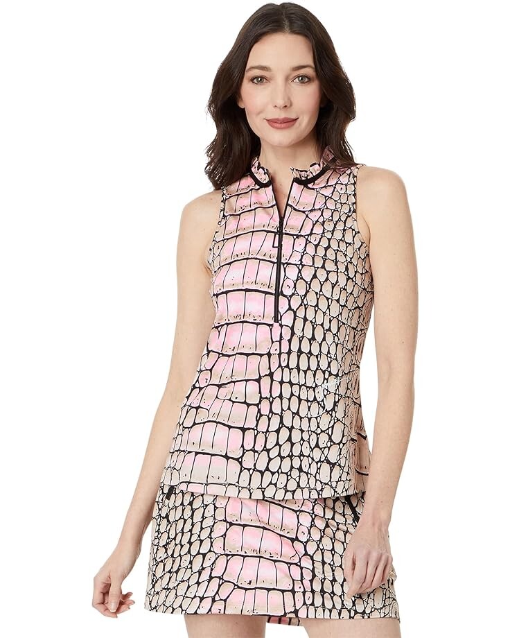 

Топ Jamie Sadock Caiman Sleeveless, цвет Crème/Brulee