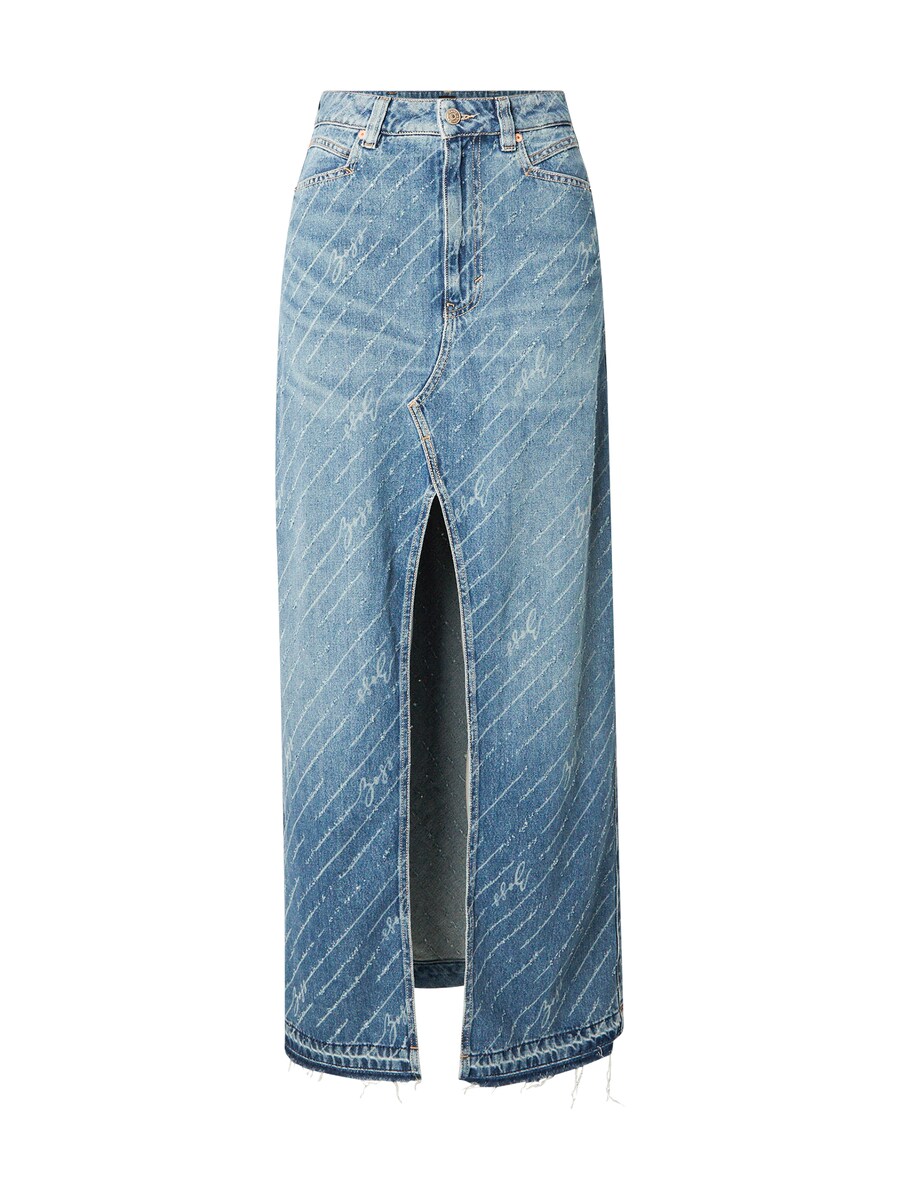 

Юбка BOSS, цвет Blue denim/Pastel blue