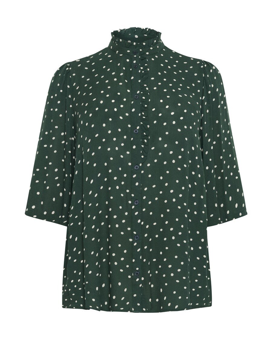 

Рубашка KAFFE CURVE Blouse Vilna, цвет jade