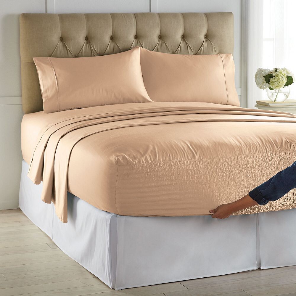 

BrylaneHome Bed Tite Комплект простыней из микрофибры, цвет Fawn
