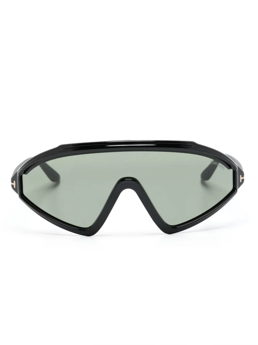 

Солнцезащитные очки-маска Lorna TOM FORD Eyewear, черный