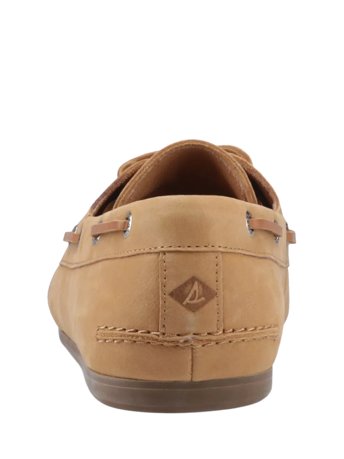 Узкие кожаные лодочные туфли Sperry, Tan — фото 3