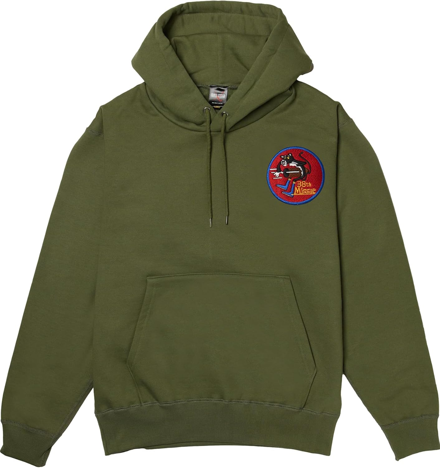 

Толстовка с капюшоном в стиле F, нашивка с гербом армии США, на флисовой подкладке, без капюшона, оливково-зеленый цвет F-Style