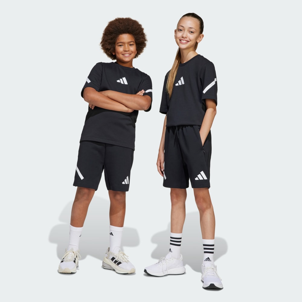 

Шорты Adidas Z.N.E. Shorts Kids, черный/белый