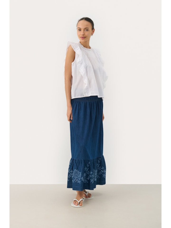 

Блузка без рукавов TheanaPW прямого кроя в ярко-белом цвете PART TWO