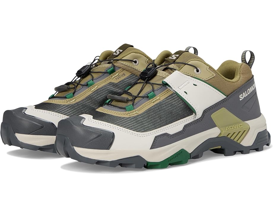 

Треккинговые кроссовки Salomon X Ultra 5, цвет Aloe/Asphalt/Eden