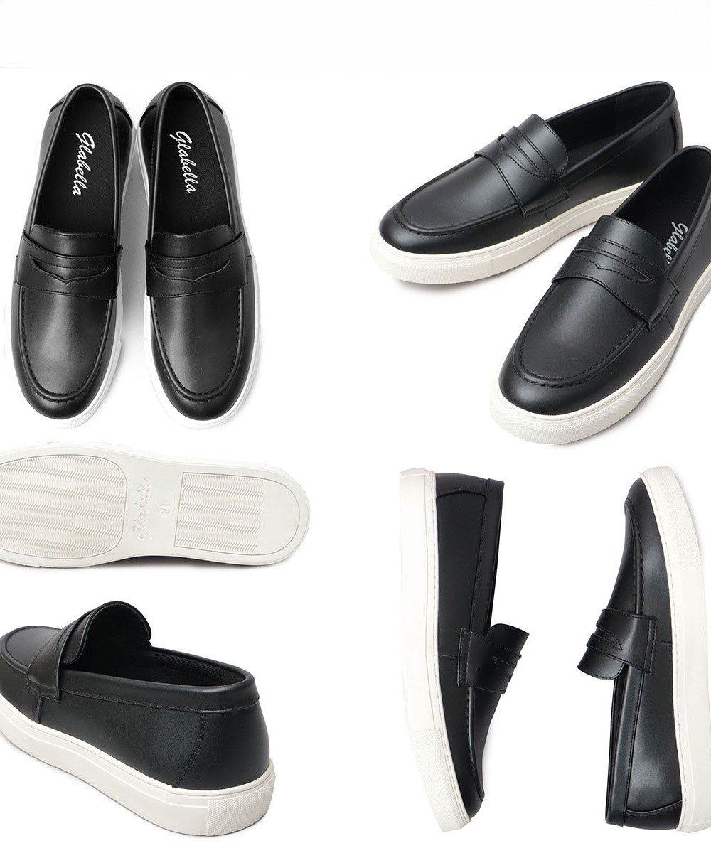 Glabella COIN LOAFER SNEAKERS BACKYARD FAMILY, Black — фото 2