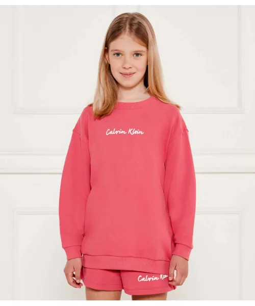 

Толстовка Regular fit Calvin Klein Jeans, розовый