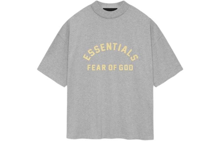 

Мужская футболка Fear of God Essentials, Светлый Хизер Серый