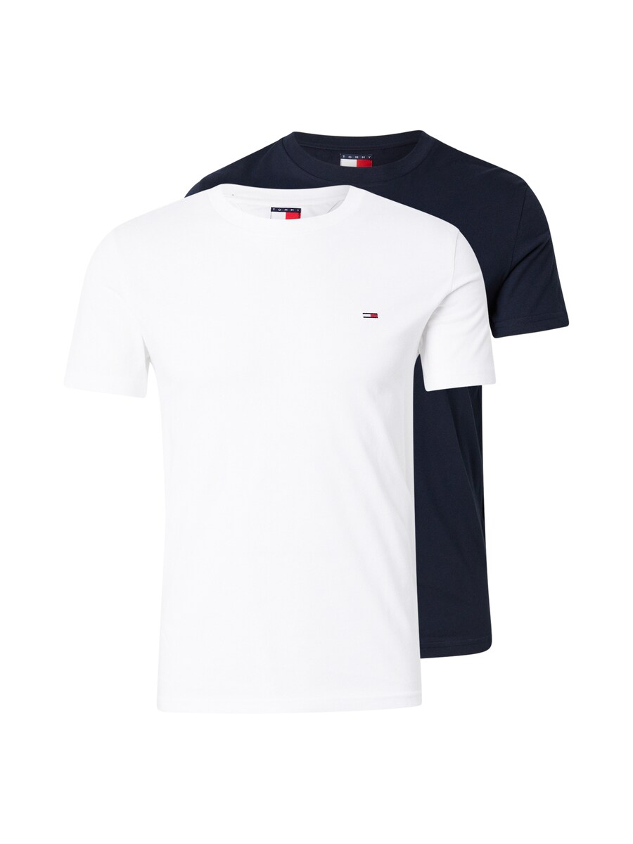

Классическая футболка Tommy Jeans Shirt, цвет night blue/white