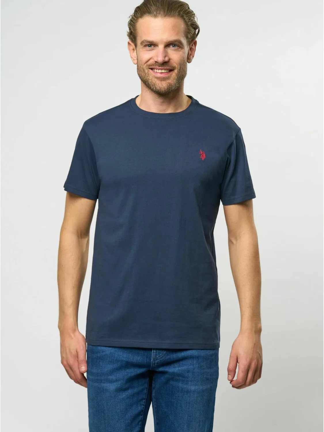 Футболка 'UMArjun' U.S. Polo Assn., Beige/Marine Blue/Olive/Black/White — фото 4