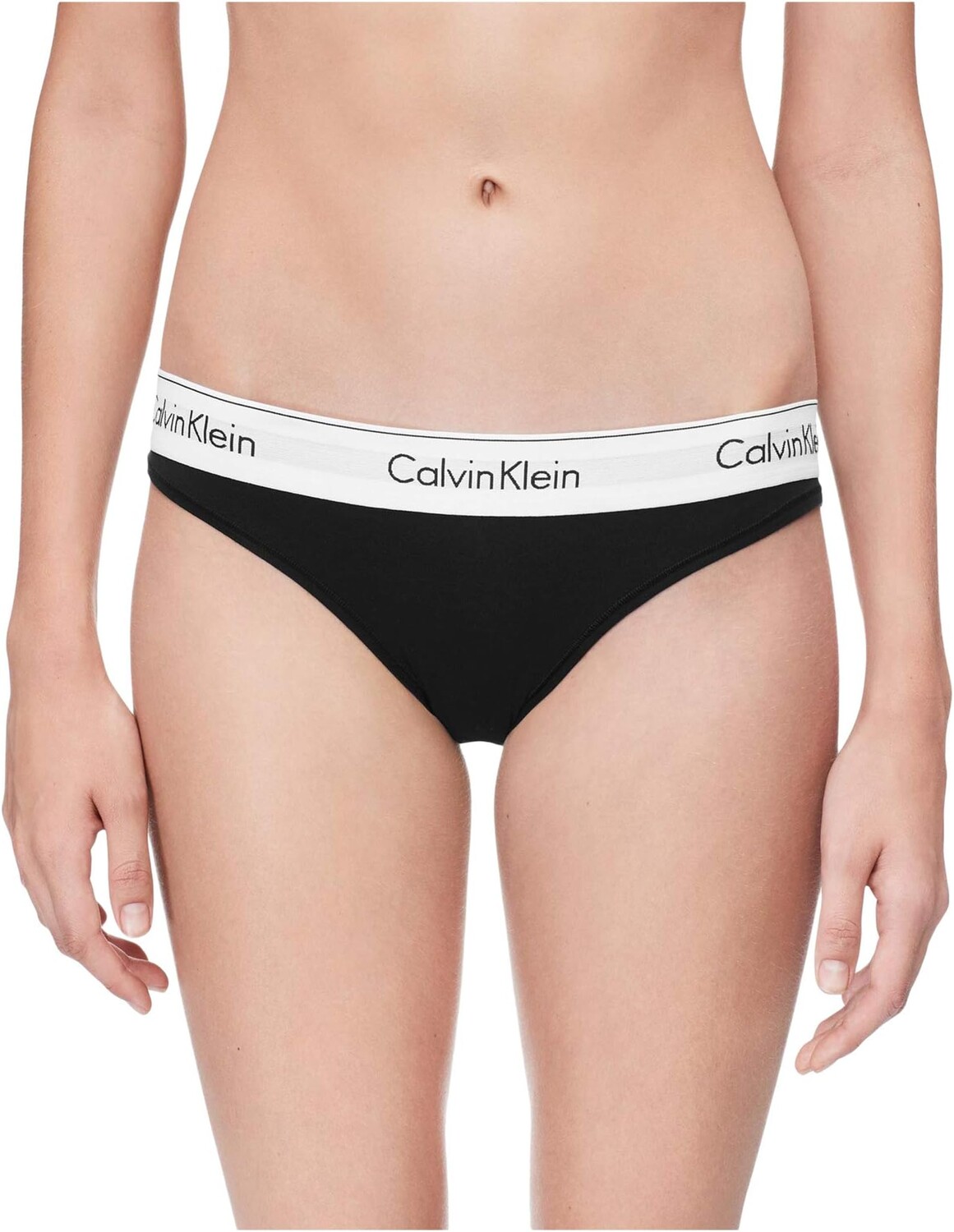 

Современное хлопковое бикини Calvin Klein Underwear, черный