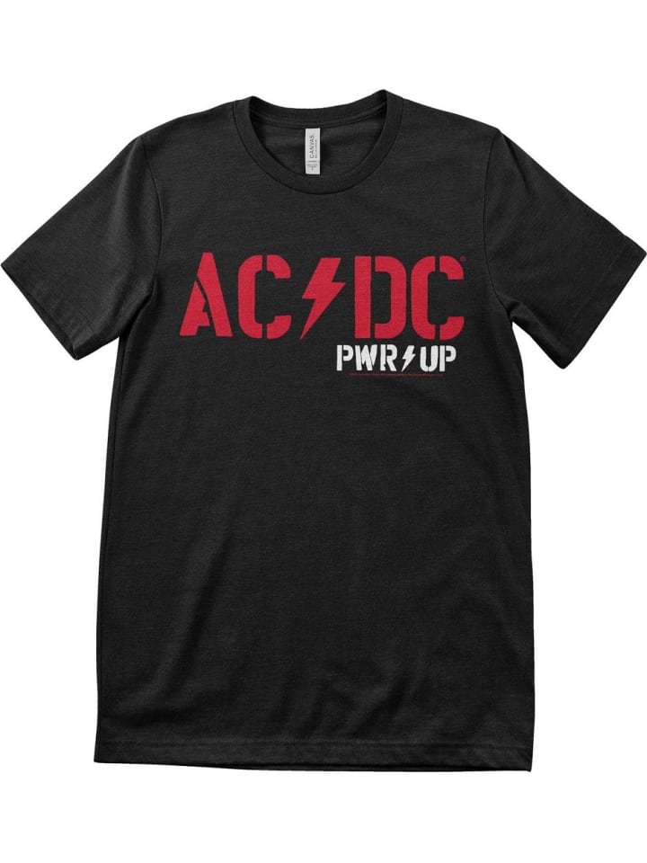 

Футболка Pwr Up T-Shirt черного цвета AC/DC, Черный, Футболка Pwr Up T-Shirt черного цвета AC/DC