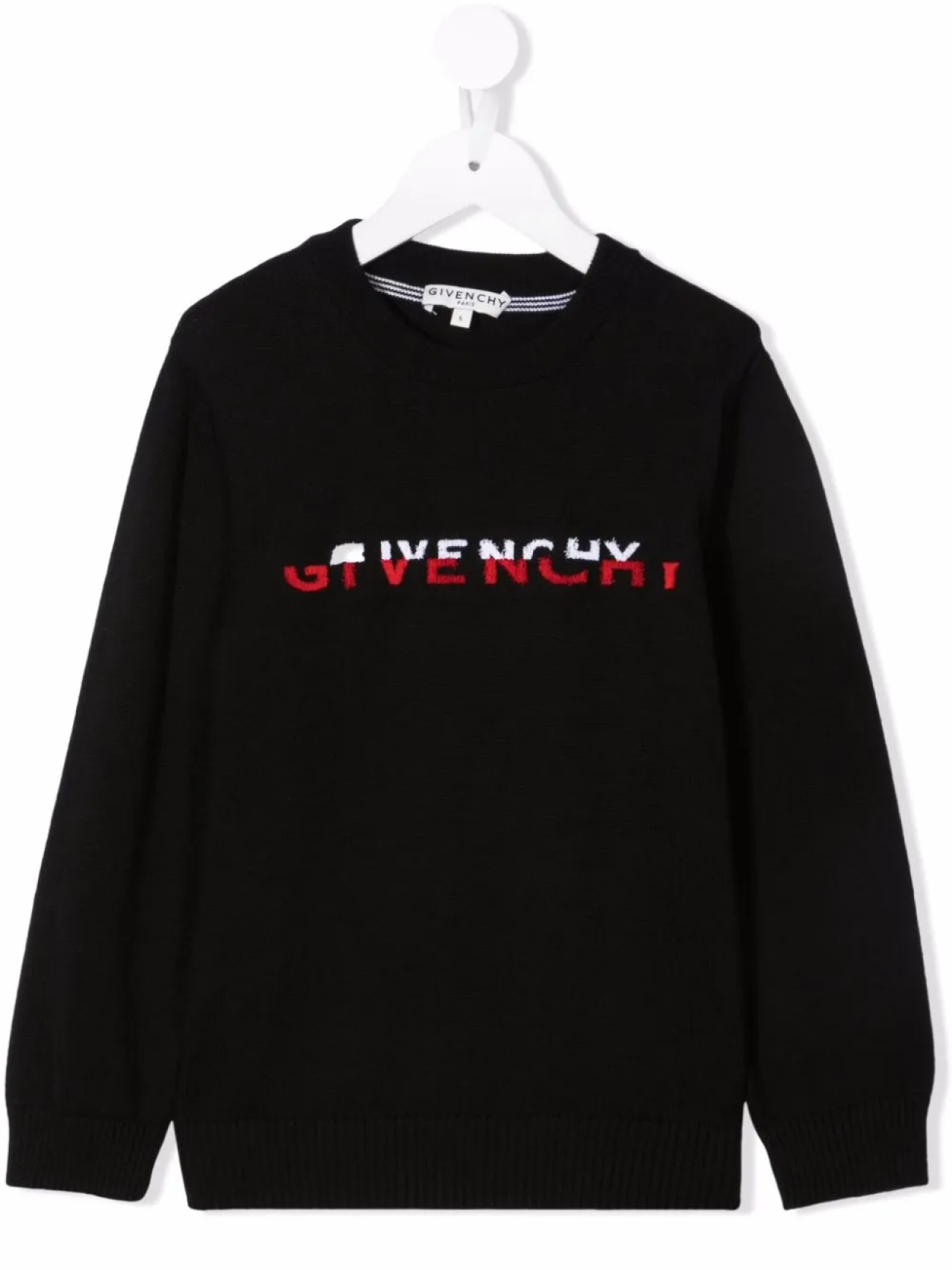 

Givenchy Kids толстовка с логотипом, черный