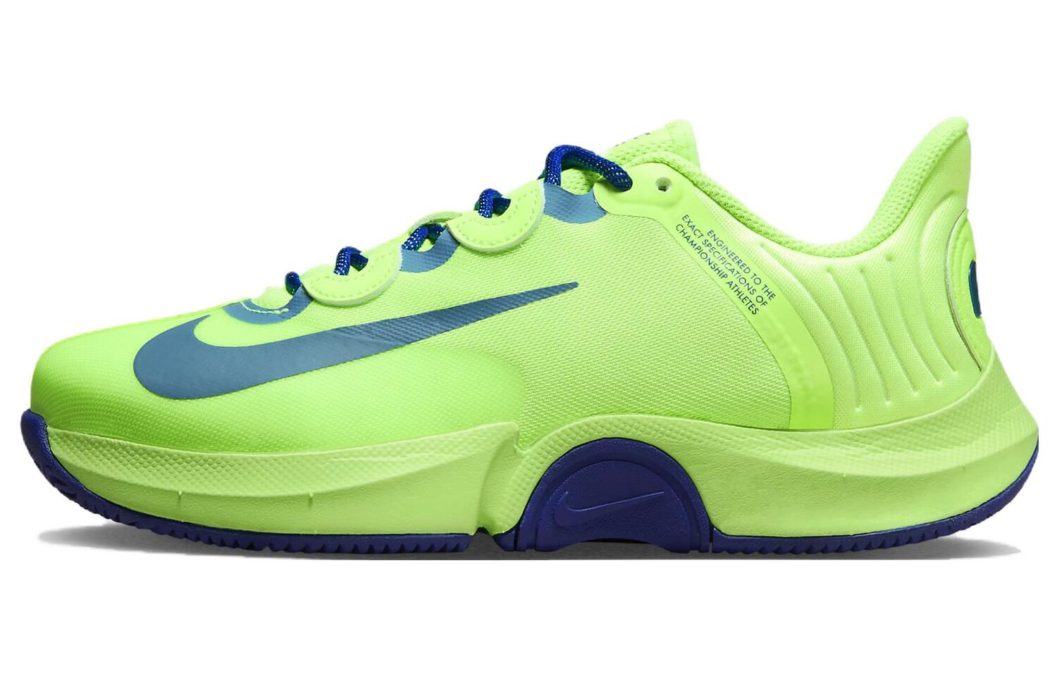 

Теннисные кроссовки Nike Air Zoom GP для женщин, Lime Blast/Indigo Force/Noise Aqua