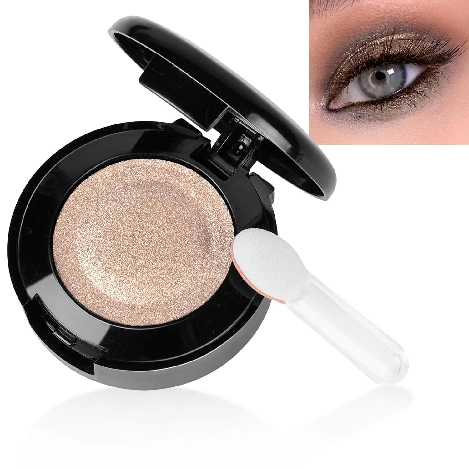 Мерцающие тени для век LOPHE Lophe, 6-Light Brown