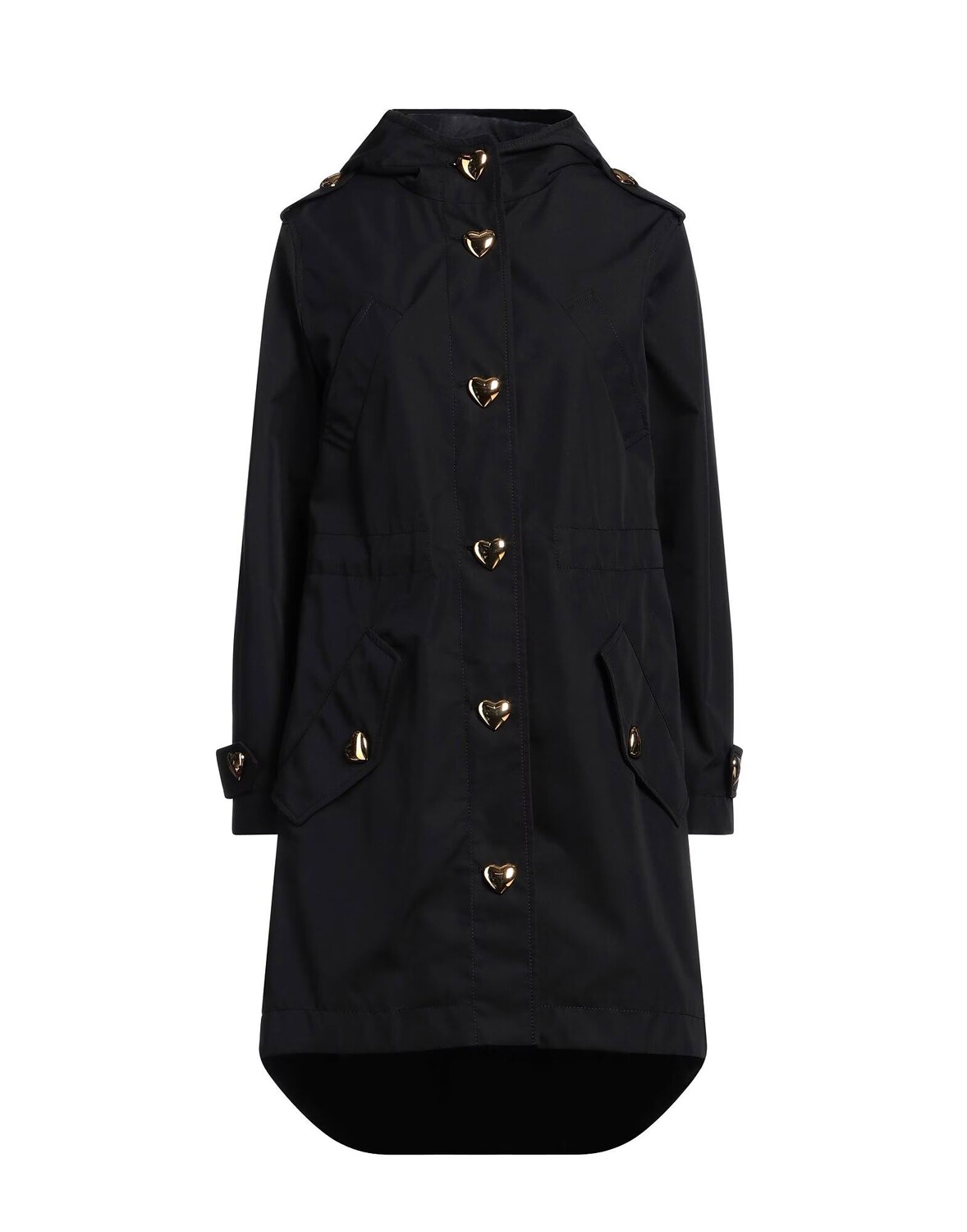 

Тренч Moschino, черный