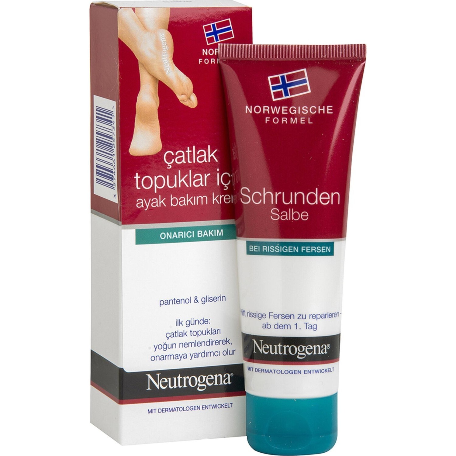 

Крем для ног от трещин на пятках Neutrogena, 50 мл