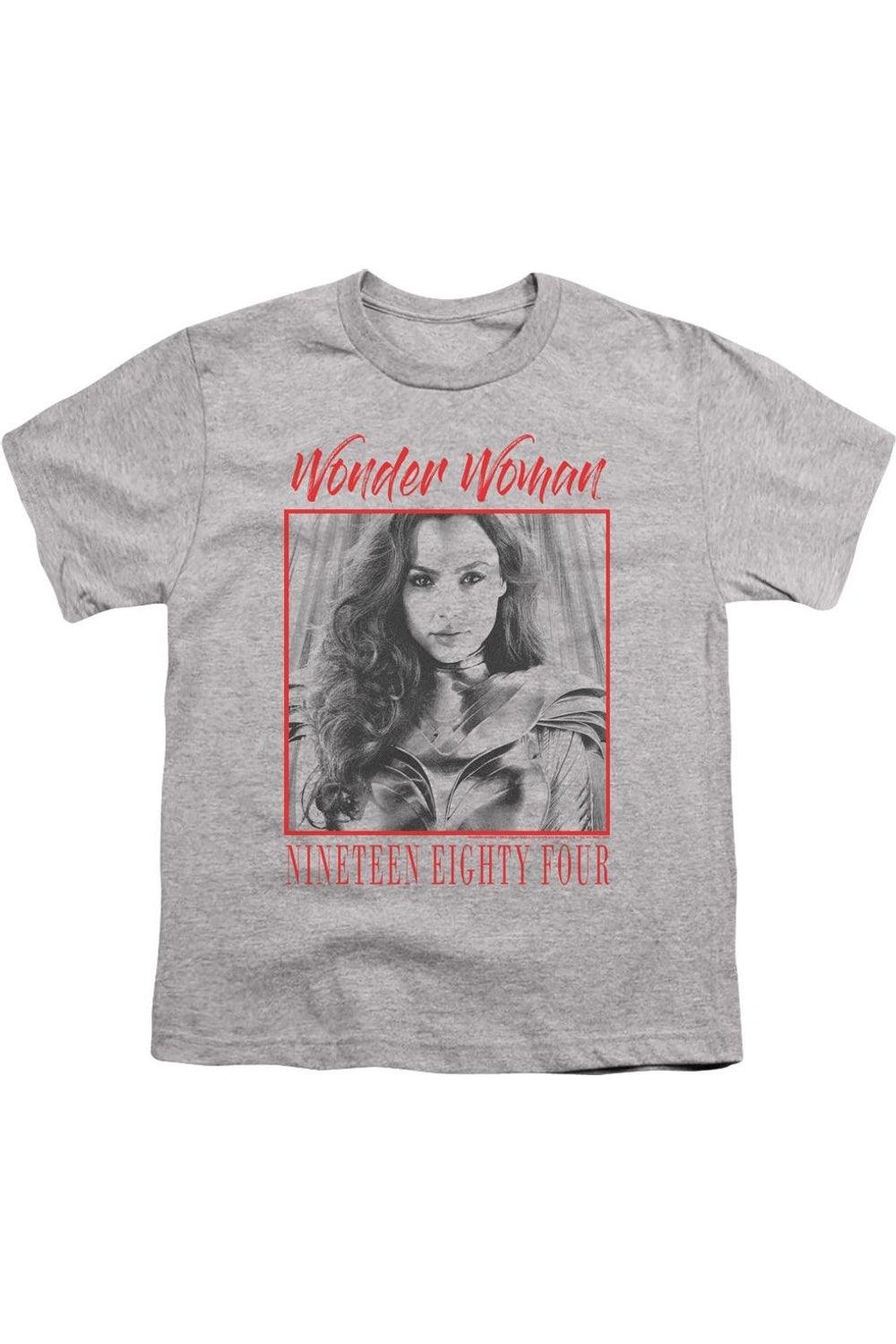

Футболка Wonder Woman 84 Wonder Chic с короткими рукавами для детей Gildan, Athletic Heather