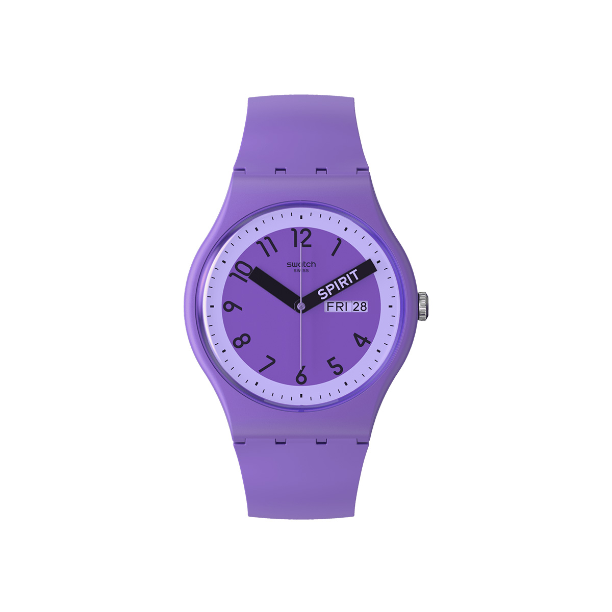 

SWATCH Часы Unisex 41mm Purple Watch SO29V700