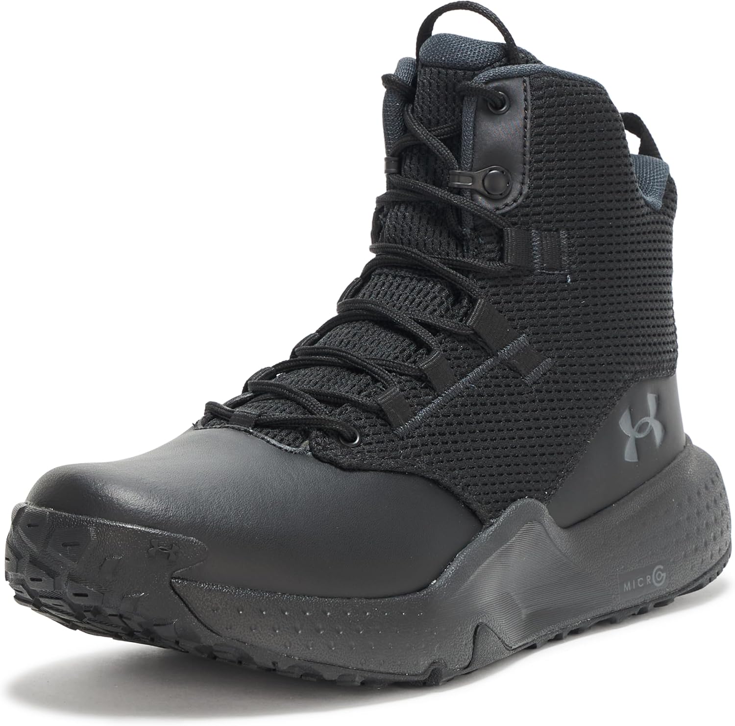 

Under Armour мужские тактические ботинки Micro G Stellar Mid, (001) Black/Black/Anthracite
