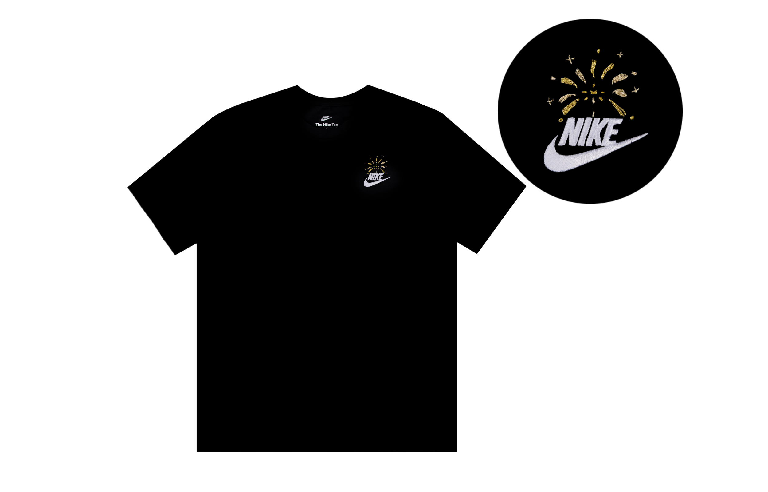 

Футболка унисекс Nike, золото