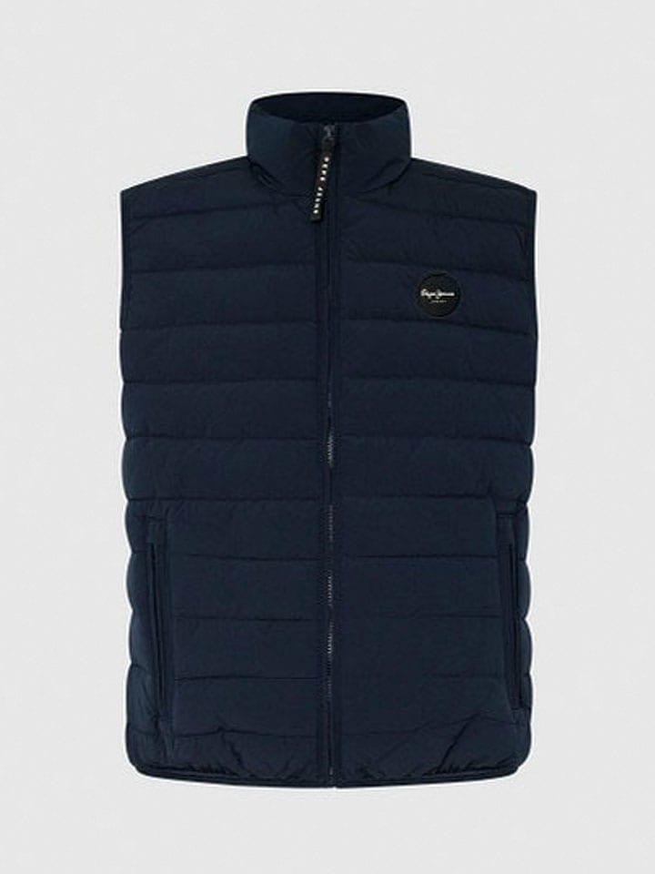 

Pepe Jeans Стеганый жилет "Тоби" темно-синего цвета