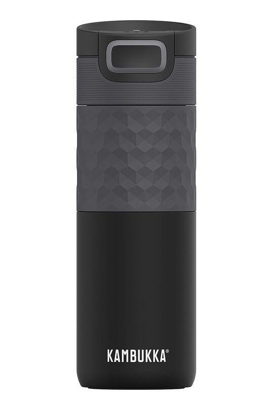 

Термокружка Etna Grip 500мл Black Steel Kambukka, черный