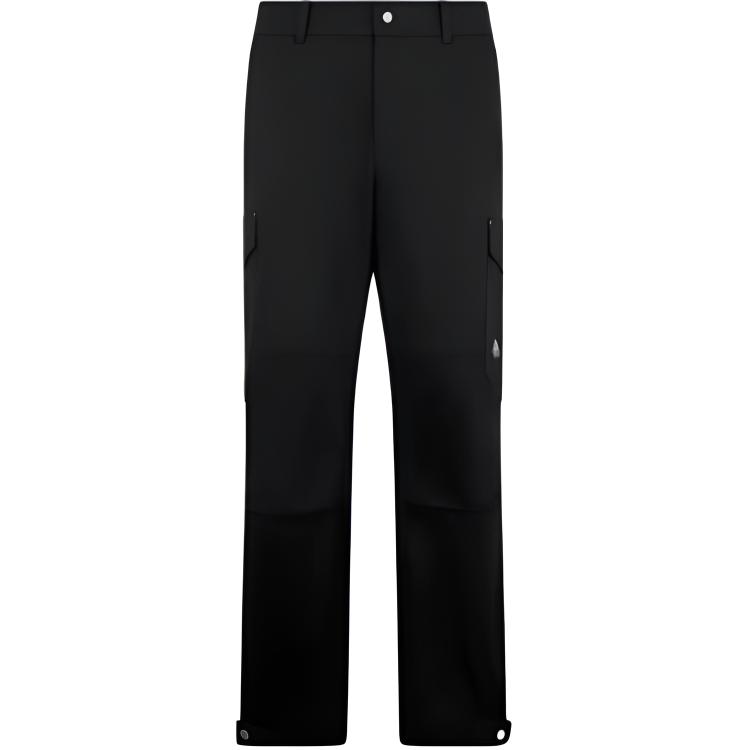 

Брюки с накладными карманами и логотипом Moose Knuckles, черный