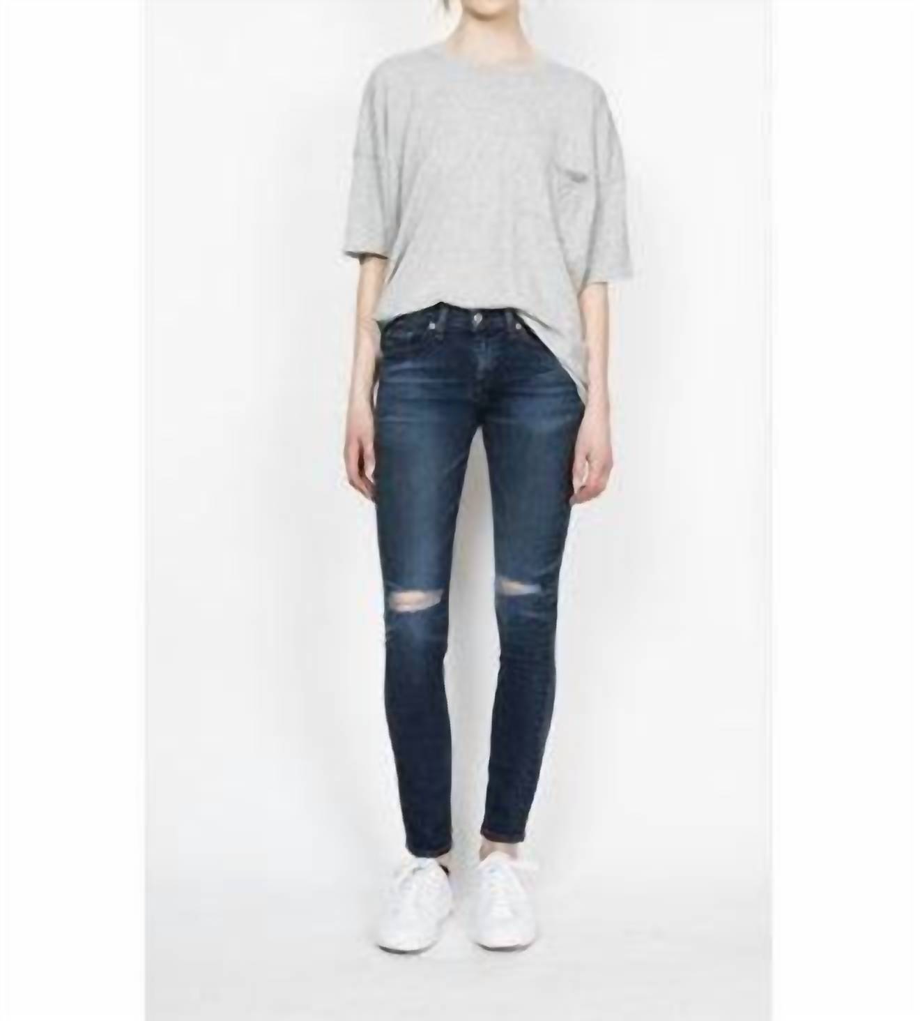 

Узкие джинсы в вашоне rag & bone, цвет vashon
