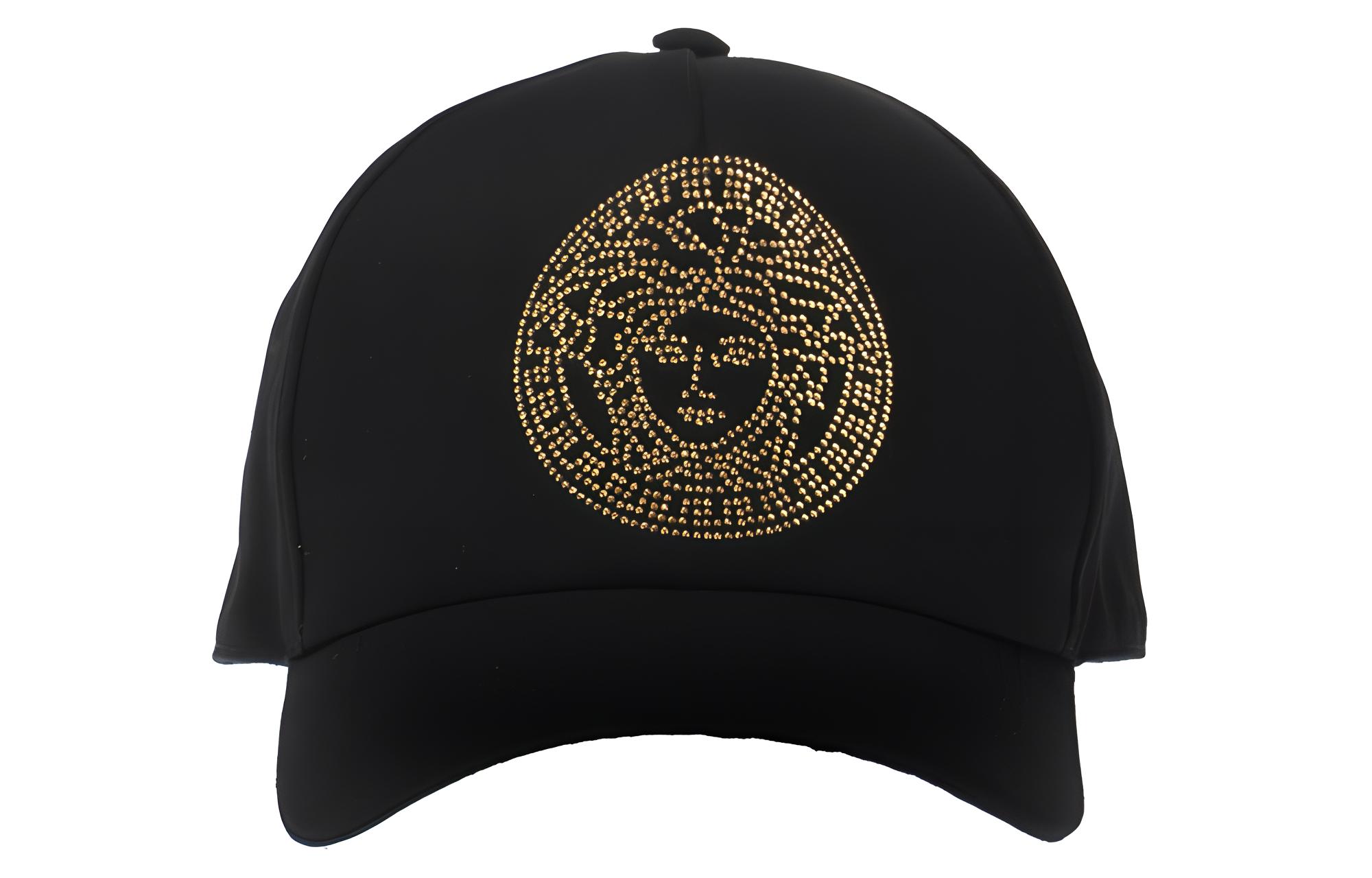 

VERSACE Бейсболка унисекс черная, Black