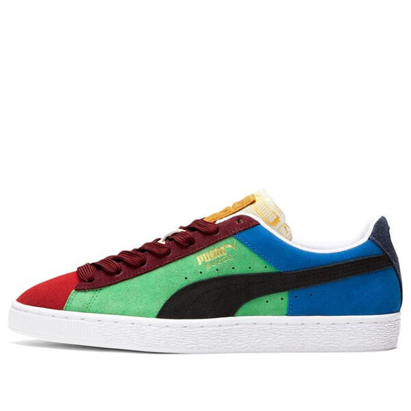 

Кроссовки suede classix 'high risk red multi' Puma, синий