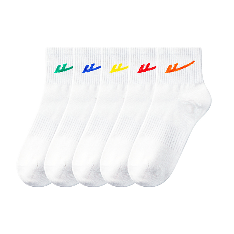 

Мужские носки до середины икры 5 пар WARRIOR, зеленый/синий/желтый/красный