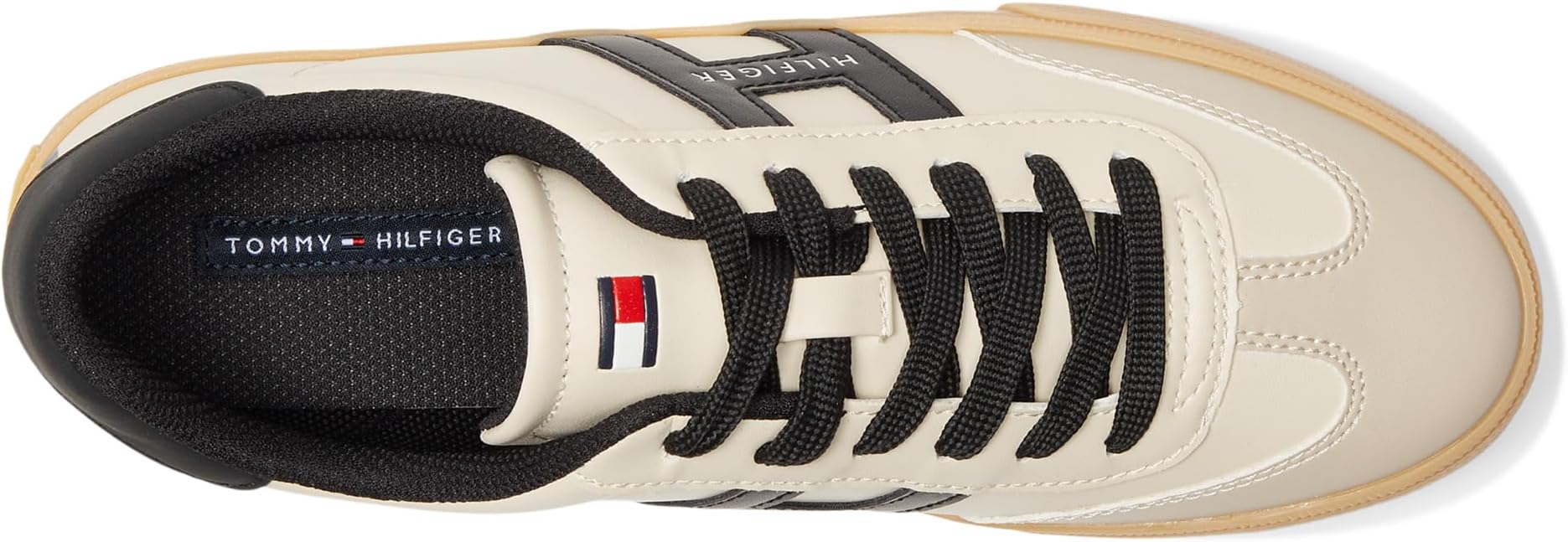 Кроссовки Tommy Hilfiger Women's Lexeih, Medium Natural/Black — фото 2
