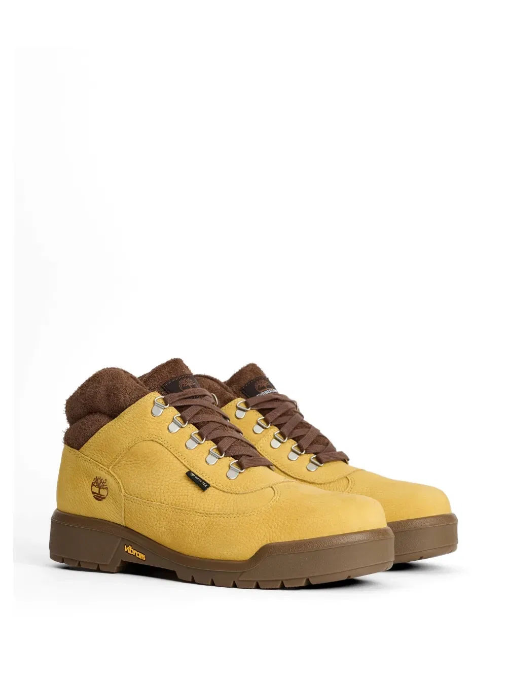 Полевые ботинки на шнуровке Timberland, желтый — фото 2